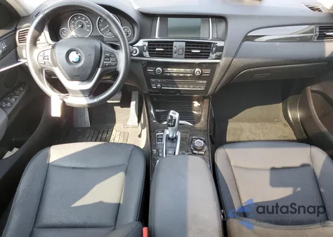 2017 BMW X3 Sdrive28I z USA, uszkodzony, nr VIN 5UXWZ7C3XH0X40793